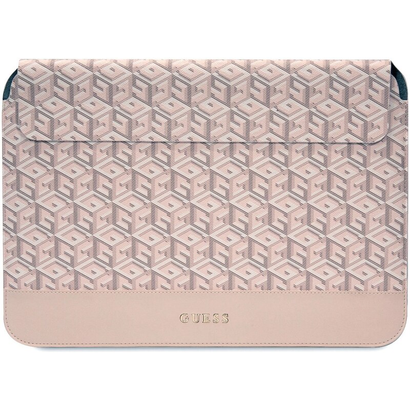 Pouzdro na notebook - Guess, 13-14 G Cube Pink