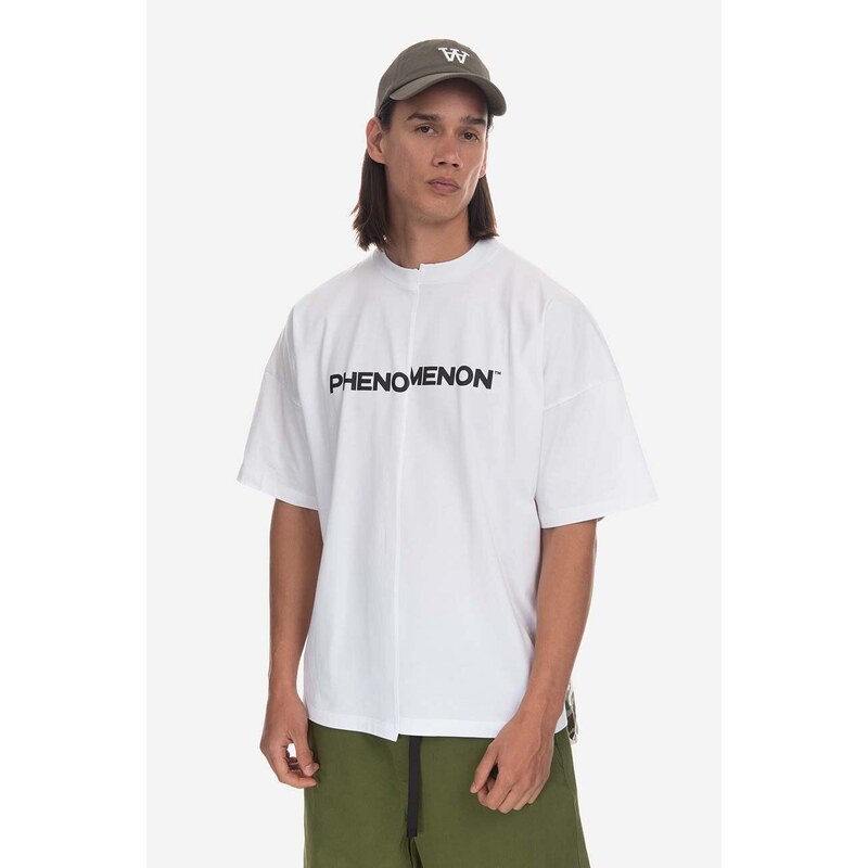 Bavlněné tričko Phenomenon bílá barva, MHTDSJA03WT-WT