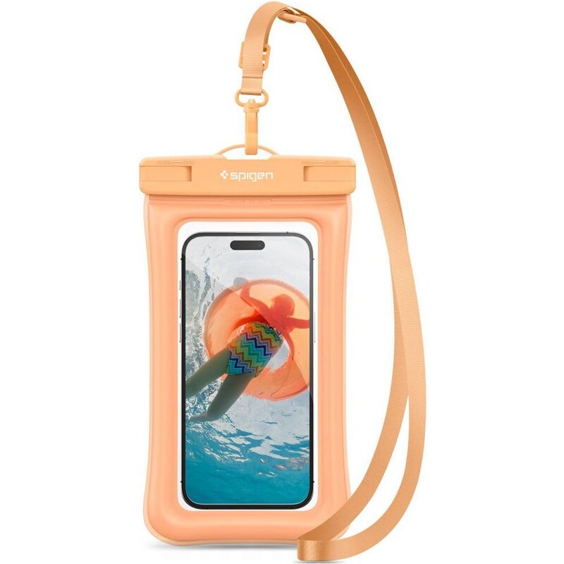 Voděodolné pouzdro pro mobil - Spigen, A610 Float Apricot