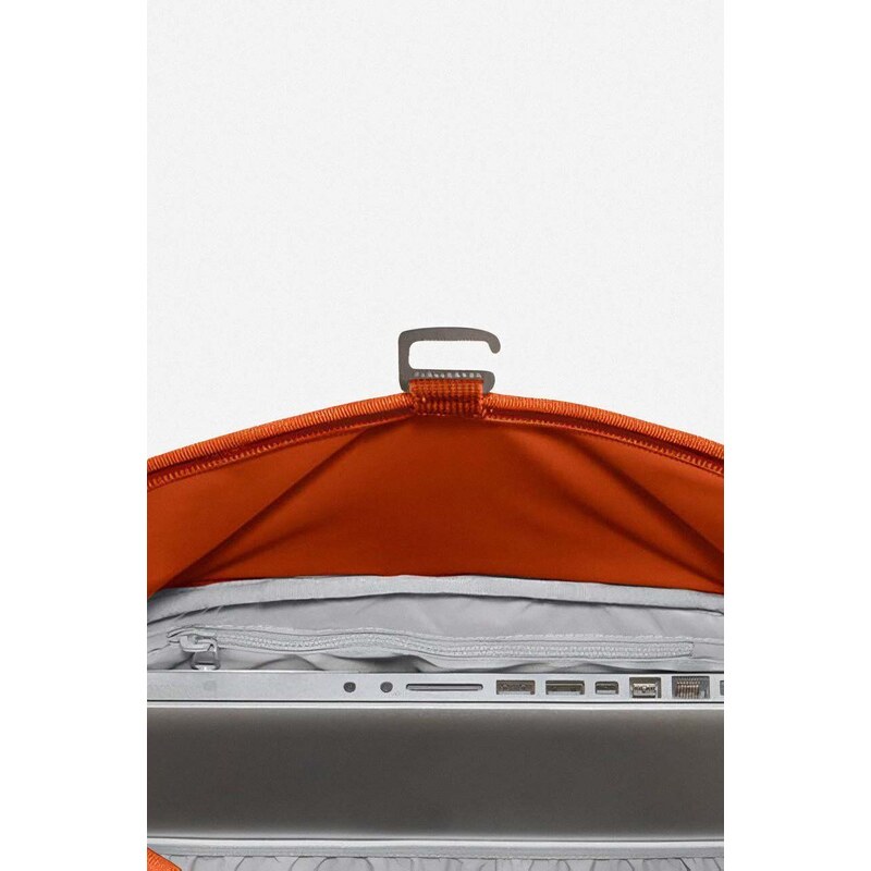 Batoh Fjallraven High Coast Foldsack 24 F23222 333 oranžová barva, velký, hladký