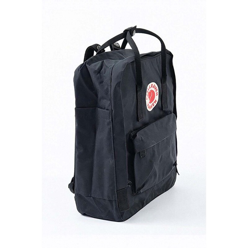 Batoh Fjallraven Kanken Hip Pack černá barva, velký, hladký, F23510