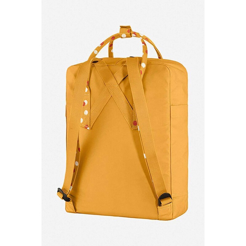 Batoh Fjallraven Kanken žlutá barva, velký, s aplikací, F23510.160.916-160