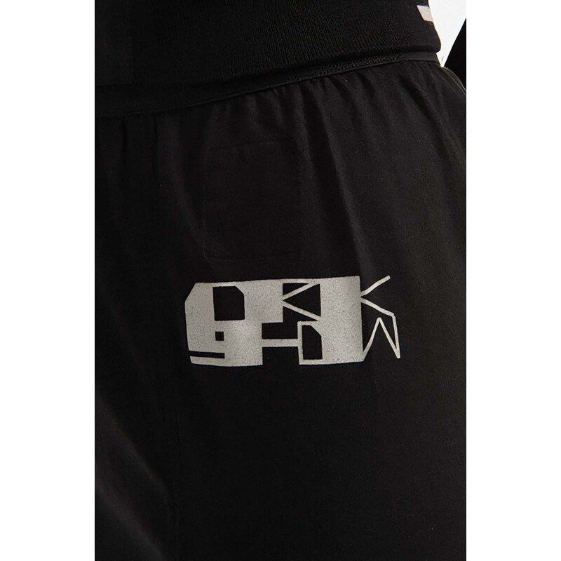 Bavlněná sukně Rick Owens DS01B7343 RNEP3 černá barva, mini, pouzdrová, DS01B7343.RNEP3-black