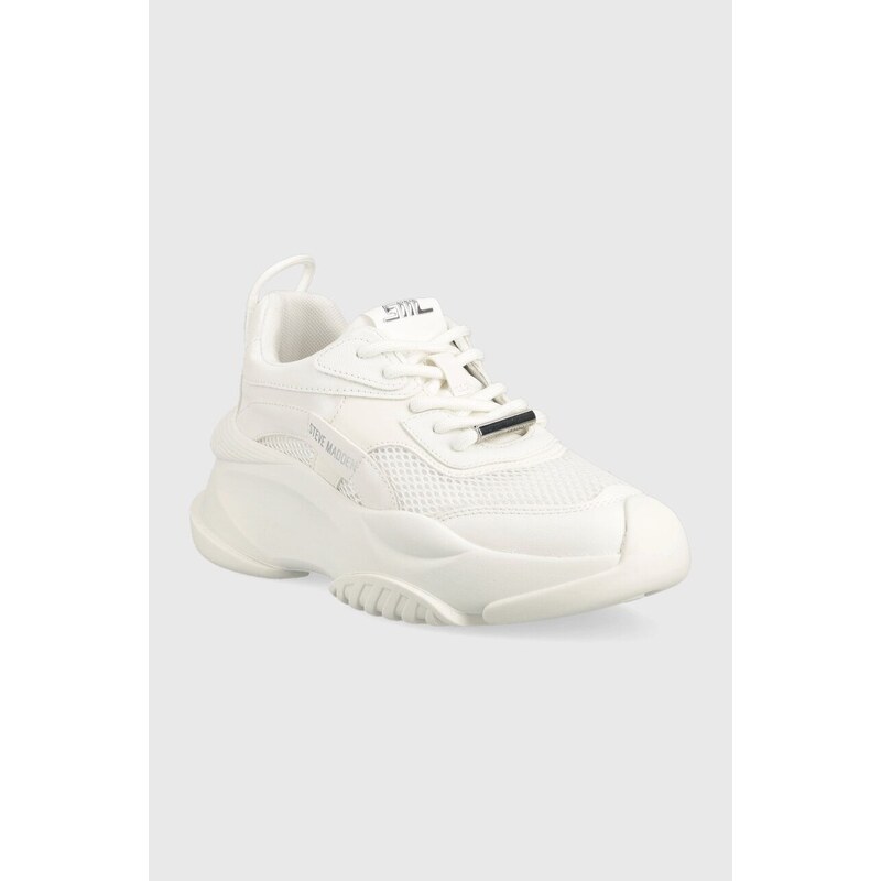 Sneakers boty Steve Madden Belissimo bílá barva, SM11002623