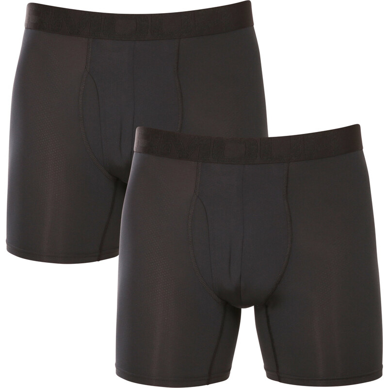 2PACK pánské boxerky Under Armour černé (1363623 001)