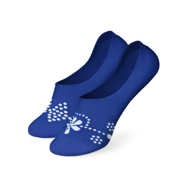Veselé extra nízké ponožky Dedoles Modrotisk (D-U-SC-NSS-C-C-920)