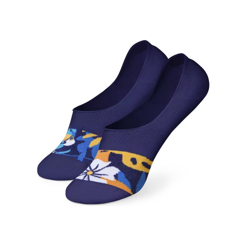 Veselé extra nízké ponožky Dedoles Tropický tukan (D-U-SC-NSS-C-C-1324)