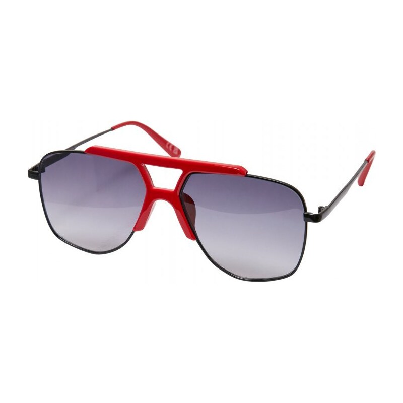 URBAN CLASSICS Sunglasses Saint Tropez - hugered/black