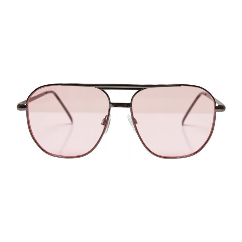 Sluneční brýle Urban Classics Sunglasses Manila - gunmetal/palepink