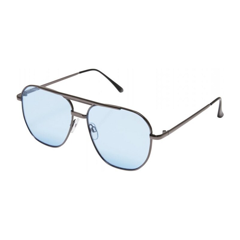 URBAN CLASSICS Sunglasses Manila - gunmetal/batikblue