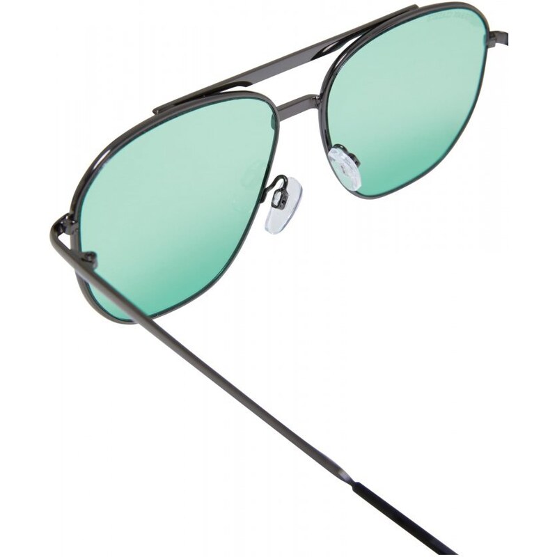 URBAN CLASSICS Sunglasses Manila - gunmetal/leaf