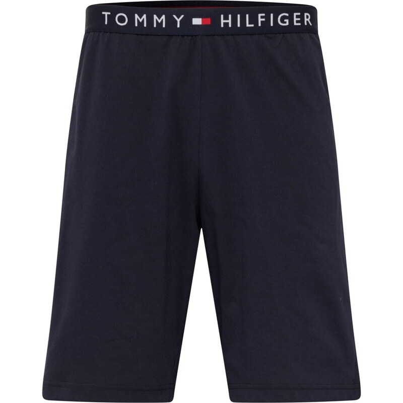 TOMMY HILFIGER Pyžamové kalhoty námořnická modř / červená / bílá