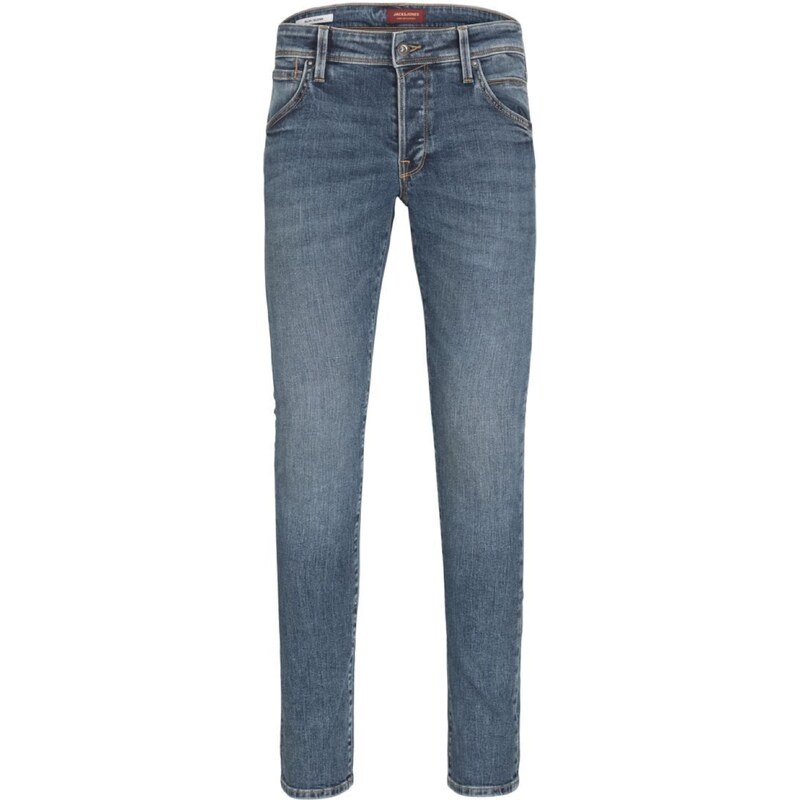 JACK & JONES Džíny JJIGlenn JJFox modrá džínovina