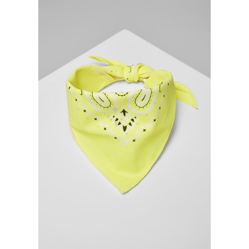 URBAN CLASSICS Bandana - neonyellow