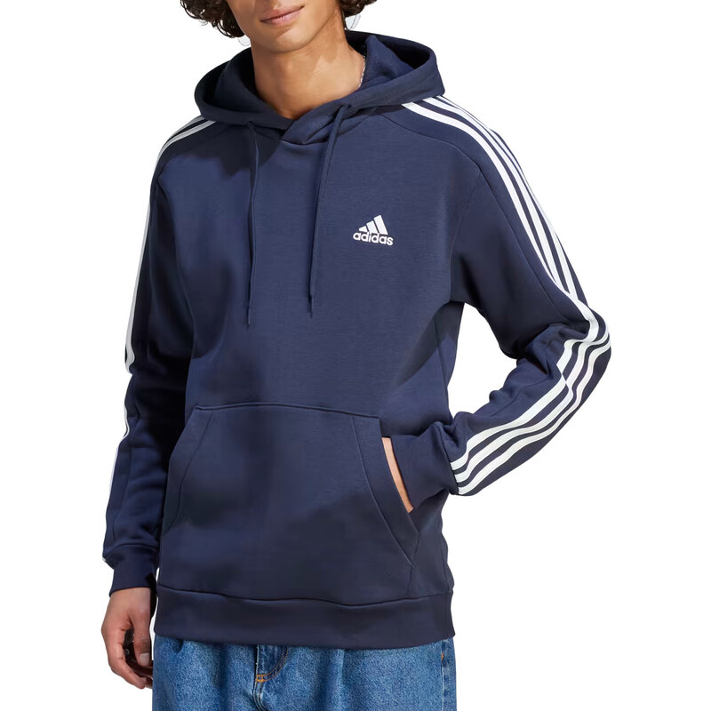 Mikina s kapucí adidas Sportswear Essentials Fleece 3-Stripes ij6473