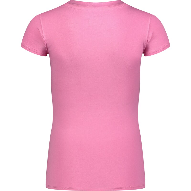 Nordblanc Růžové dámské bavlněné tričko CLOSE-UP