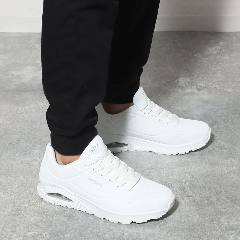 Skechers uno - stand on air WHITE