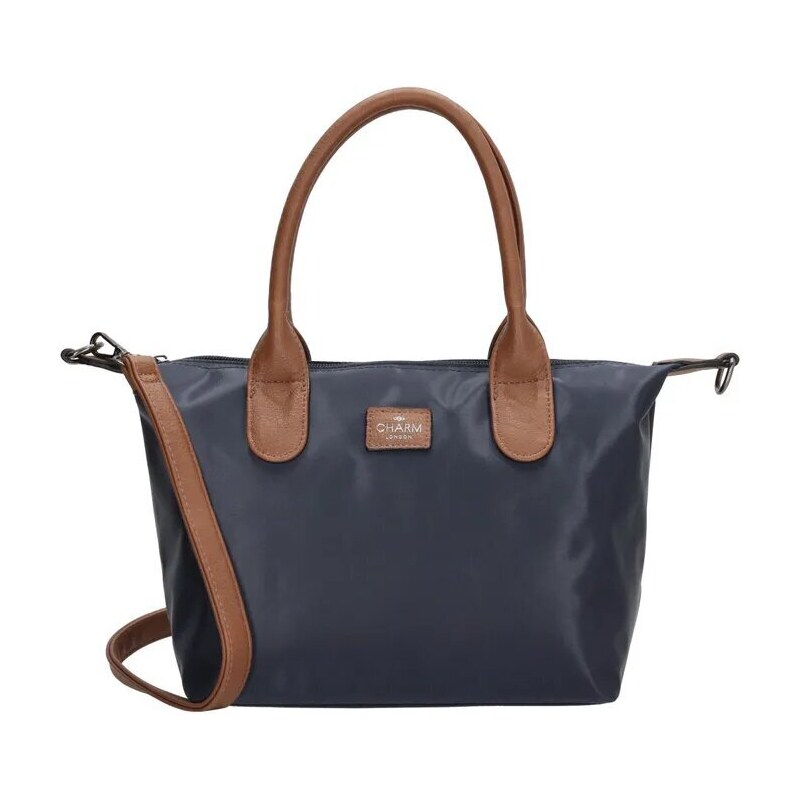 Charm London Modrá nepromokavá kabelka na rameno „Feminity“
