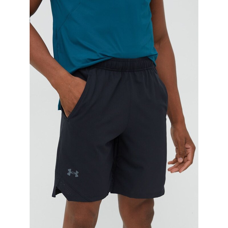 Tréninkové šortky Under Armour Vanish 1370382 pánské, černá barva, 1370382