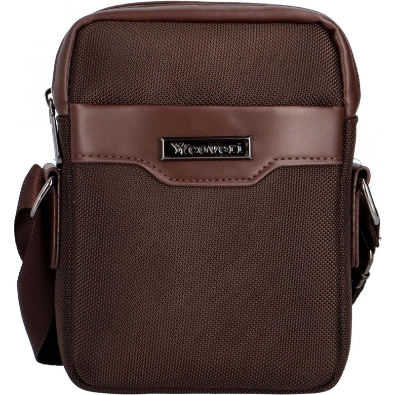 Coveri Elegantní pánská crossbody Detre, hnědá