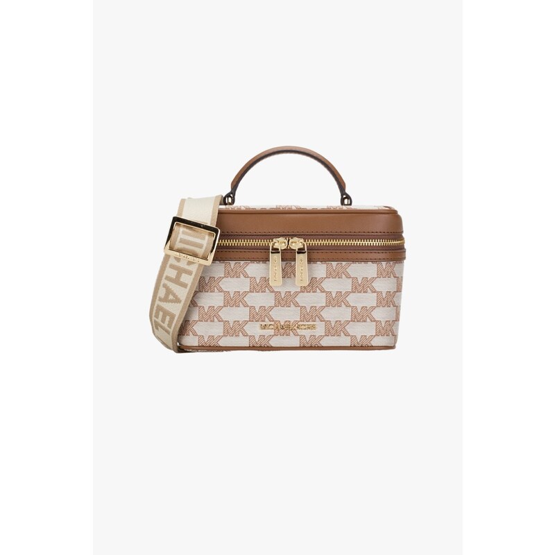 Michael Kors jet set item medium zip trunk luggage multi dámská kosmetická kabelka