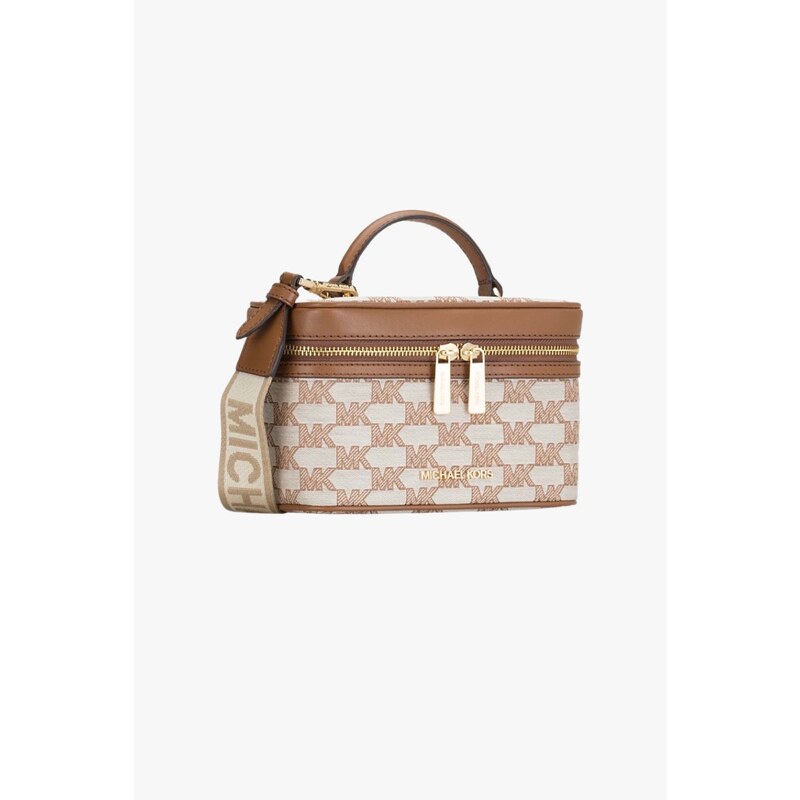 Michael Kors jet set item medium zip trunk luggage multi dámská kosmetická kabelka