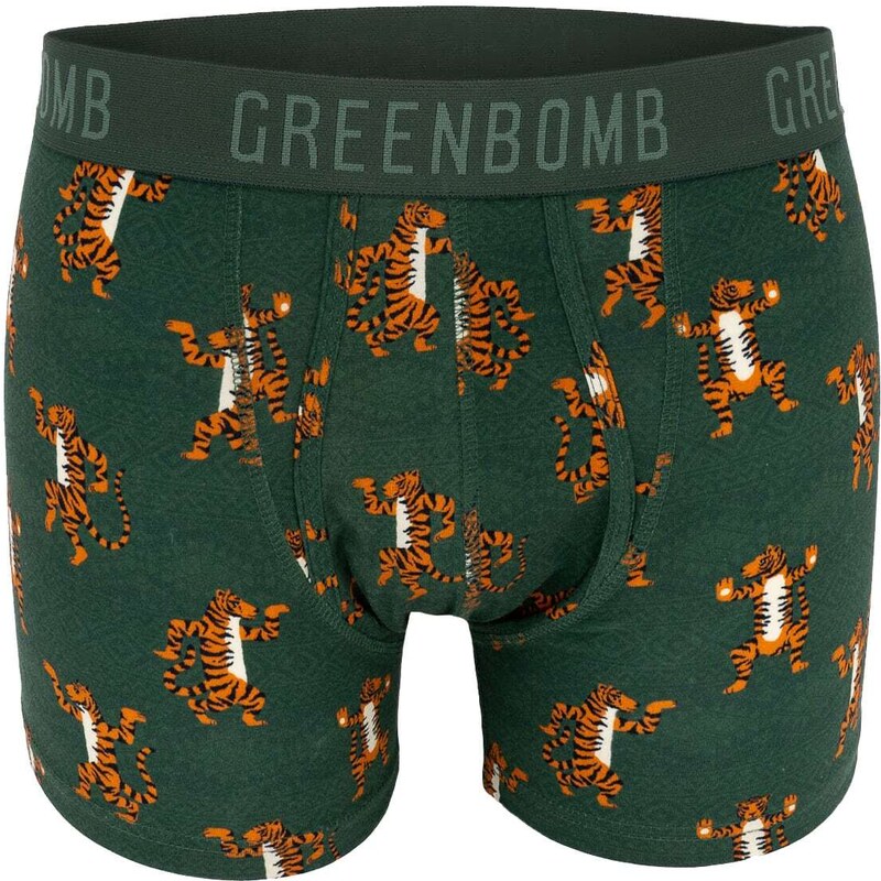 Greenbomb Boxerky Tiger