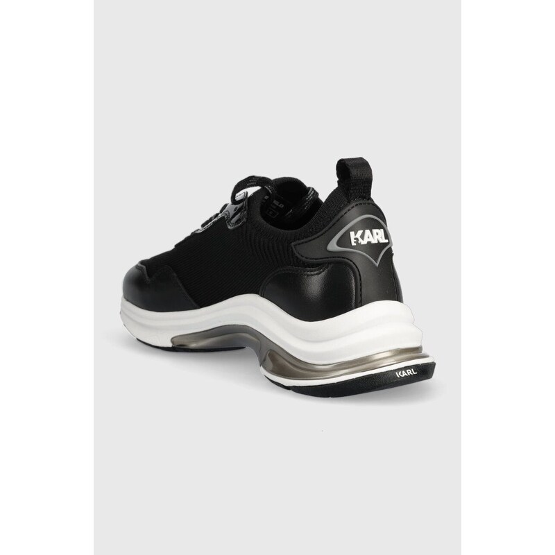 Sneakers boty Karl Lagerfeld LUX FINESSE černá barva, KL63138