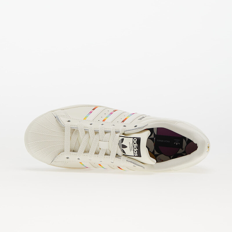 adidas Originals Pánské nízké tenisky adidas RICH MNISI Superstar Pride Rm Off White/ Core Black/ Off White