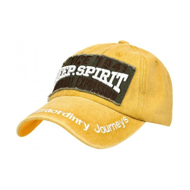 JORDAN Kšiltovka Jeep Spirit, žlutá