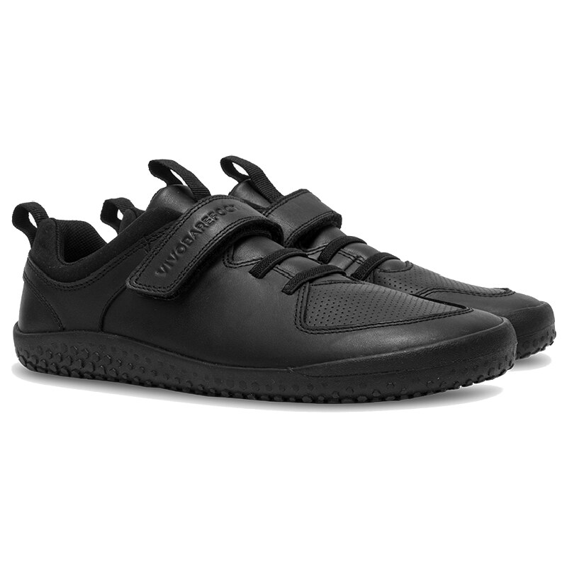 Vivobarefoot PRIMUS LUDO SCHOOL JUNIORS OBSIDIAN - 35