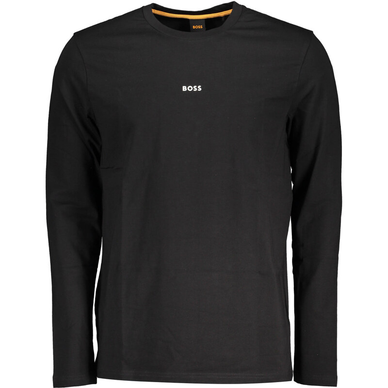 BOSS LONG SLEEVE T-SHIRT MEN BLACK