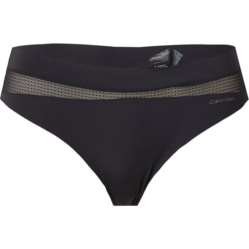 Calvin Klein Underwear Tanga černá