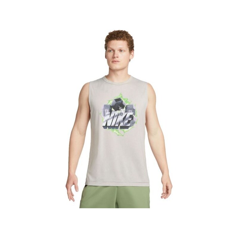 Nike DRI-FIT VINTAGE MUSCLE GFX Pánské tílko