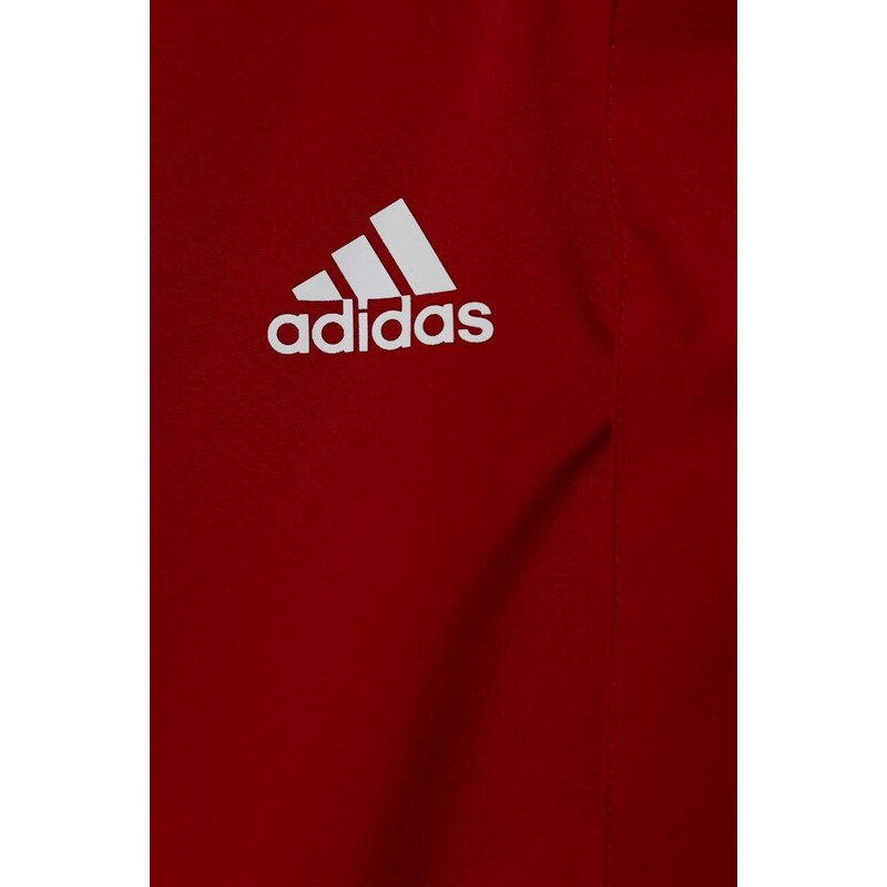 Dětská bunda adidas Performance ENT22 AW JKTY červená barva