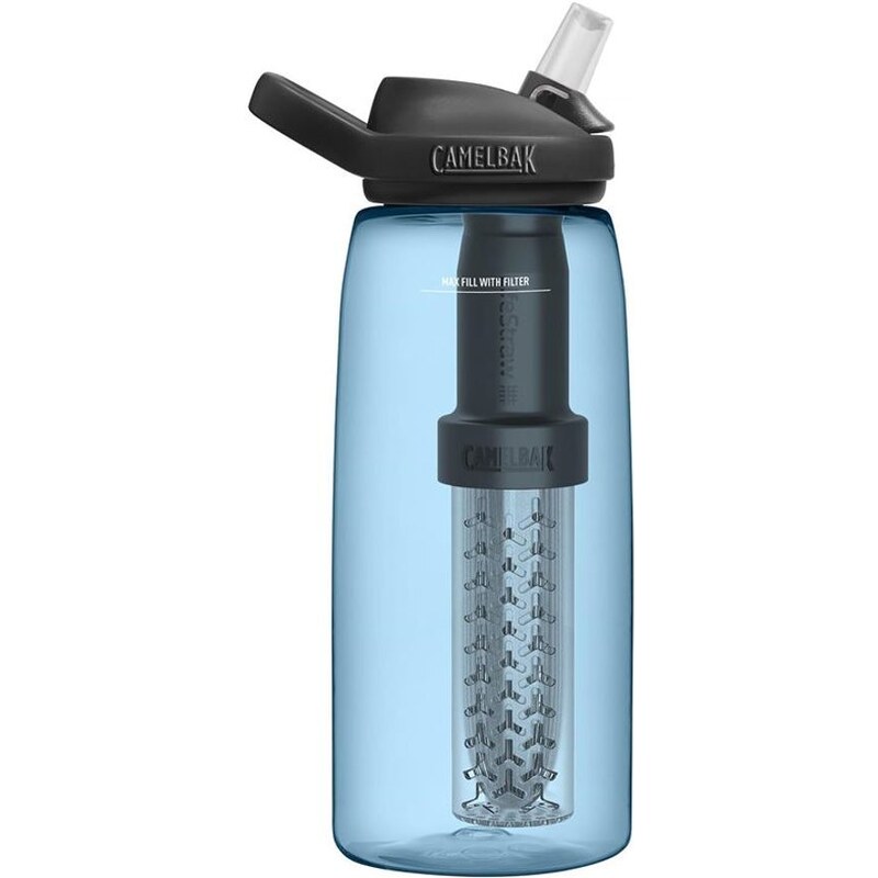 CAMELBAK Eddy+ 1l LifeStraw True Blue