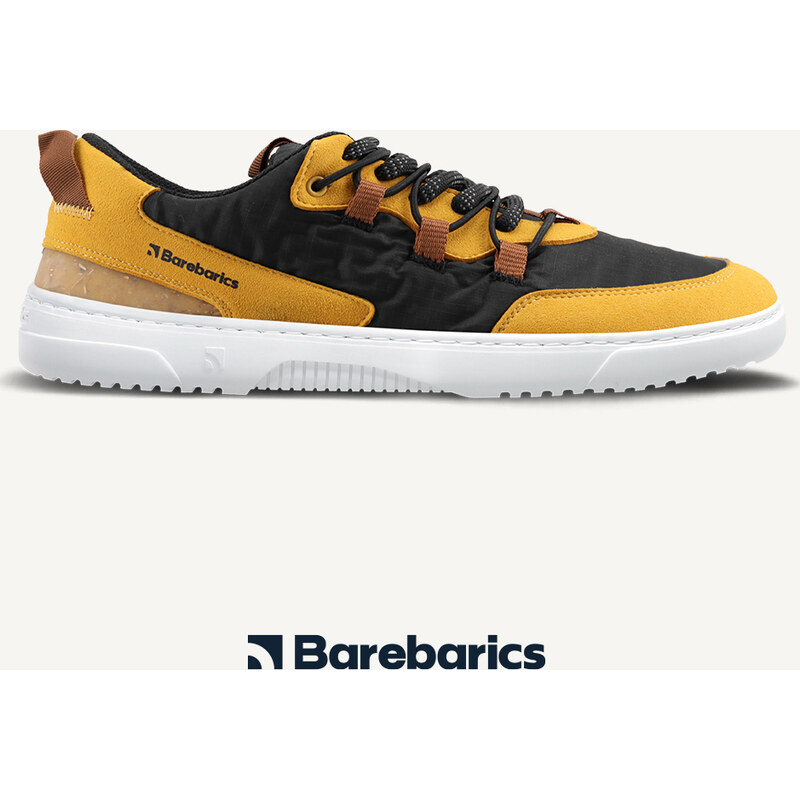 Barefoot tenisky Barebarics Revive - Golden Yellow & Black