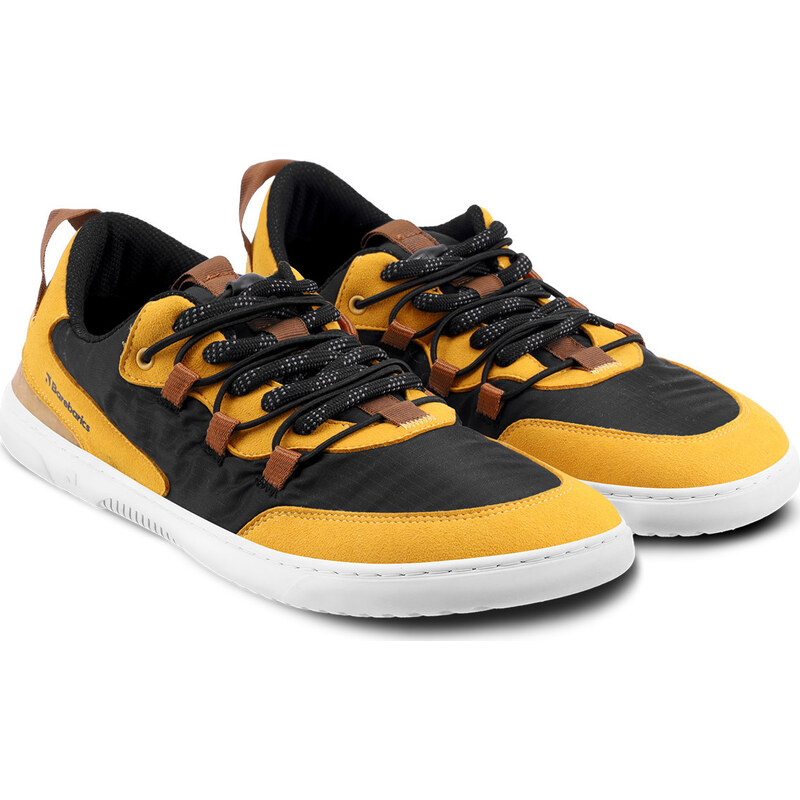 Barefoot tenisky Barebarics Revive - Golden Yellow & Black