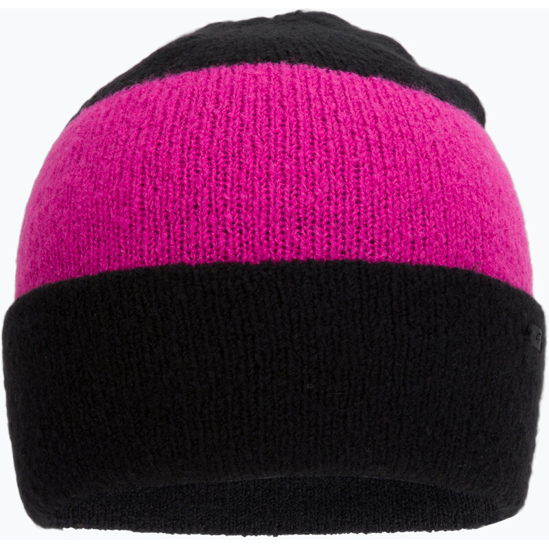 Dámská zimní čepice 4F černo-růžová H4Z22-CAD011