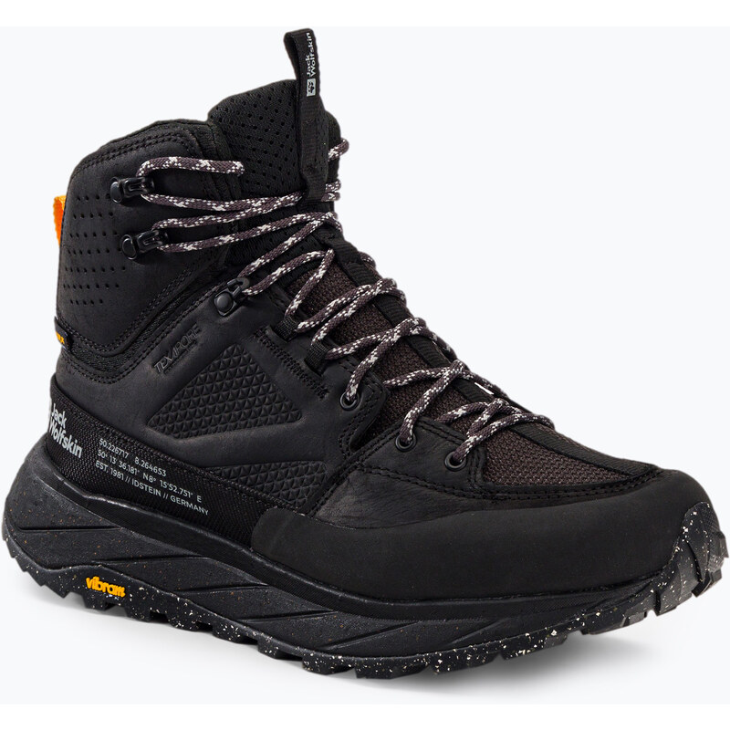 Jack Wolfskin pánské trekové boty Terraquest Texapore Mid black