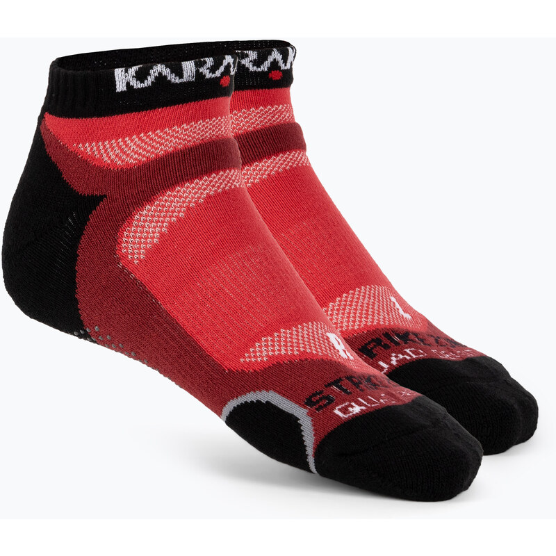 Tenisové ponožky Karakal X4 Trainer červené KC525R