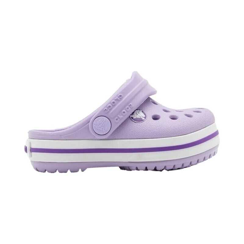 Crocs Sandály Dětské Sandálias Baby Crocband - Lavender/Neon Purple >