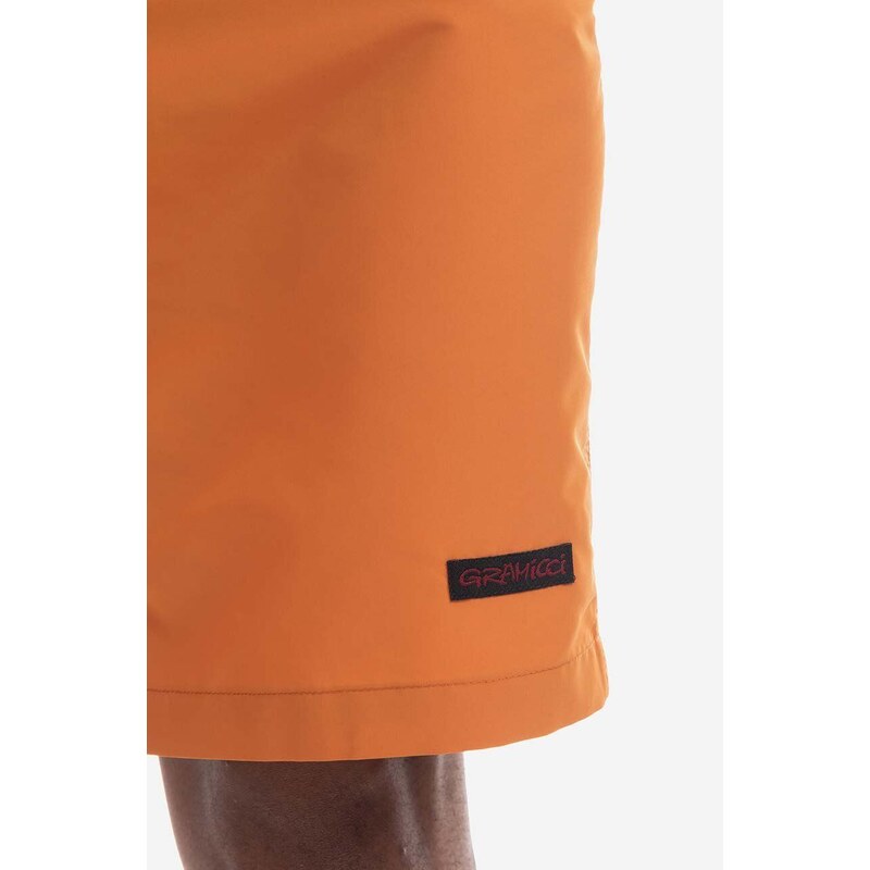 Kraťasy Gramicci Shell Packable Short pánské, oranžová barva, G2SM.P024-orange