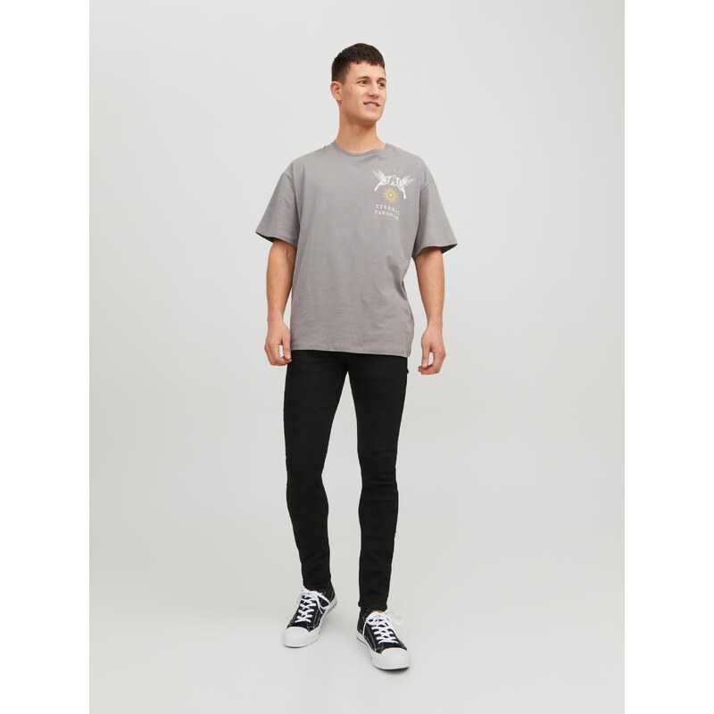 Černé pánské skinny fit džíny Jack & Jones Liam - Pánské