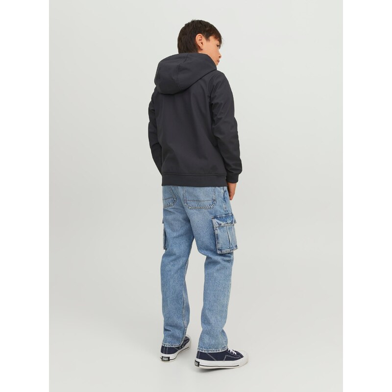 Černá klučičí softshellová bunda Jack & Jones Basic - Kluci