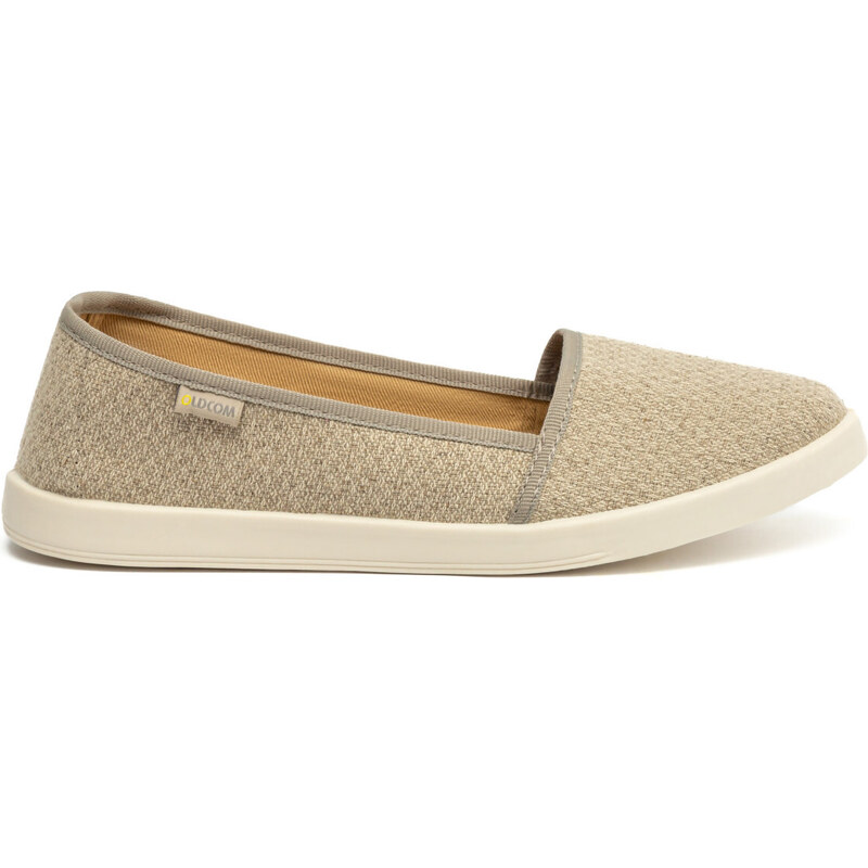 Oldcom Espadrilky Flax Len Béžové