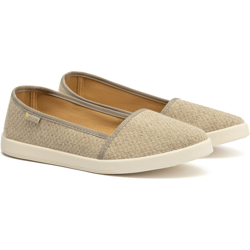 Oldcom Espadrilky Flax Len Béžové