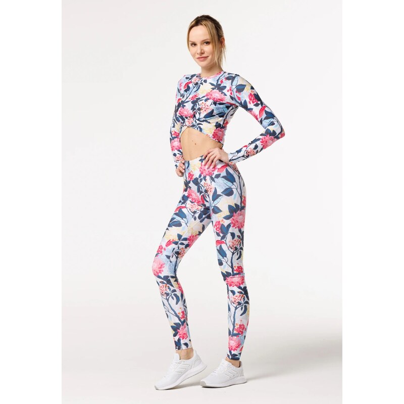 Bittersweet Paris Woman's Floral Pattern Spark Leggings CPW-LEG-SPARK-Print BSP432