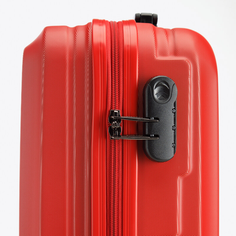 Kabinový kufr Wittchen, červená, ABS