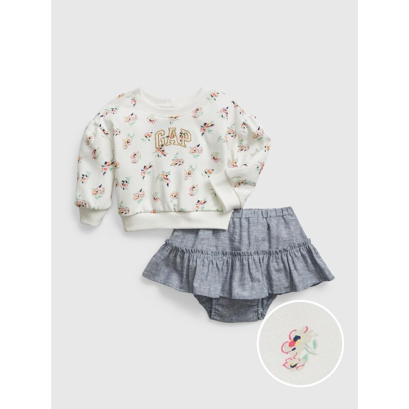 GAP Baby set mikina a sukně - Holky